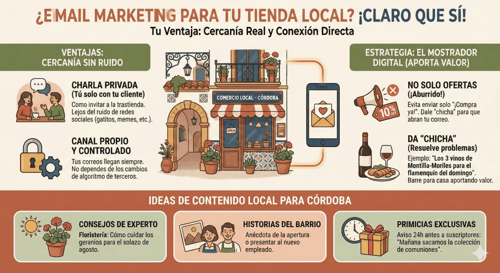 Estrategias y trucos de email marketing para negocios locales