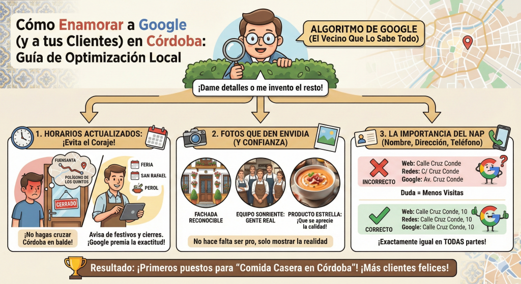 Trucos de google maps para negocios en córdoba marketing local SEO